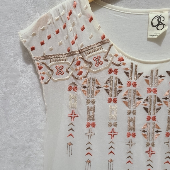 Anthropologie One September Embroidered Calliope - Picture 2 of 7